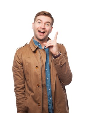 yetişkin erkek fikir jest