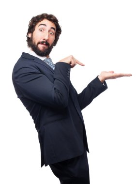 işadamı jest göster