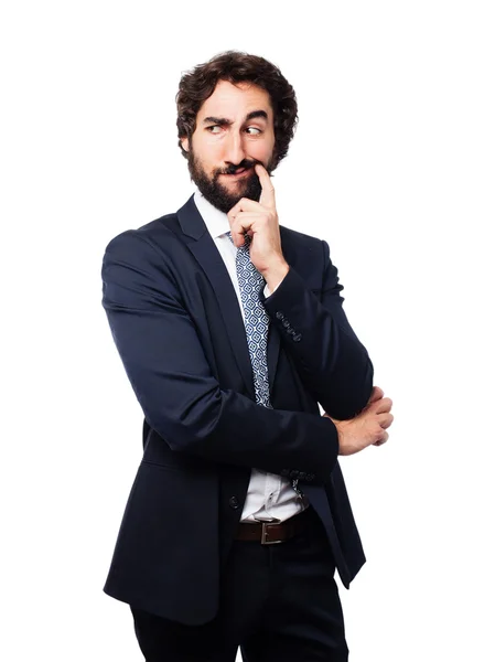 Businessman thinking — Stock Photo, Image