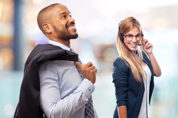 Young cool black man — Stock Photo, Image