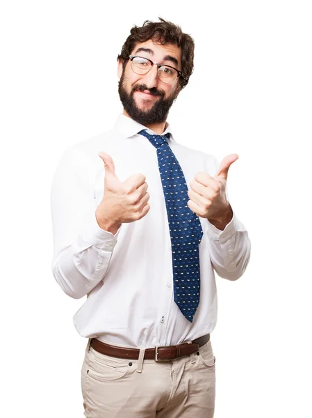 Happy businessman — Stock Photo, Image