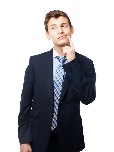 Businessman thinking — Stock Photo, Image