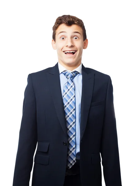 Surprised businessman — Stock Photo, Image