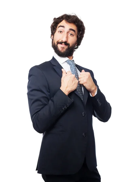 Happy businessman — Stock Photo, Image