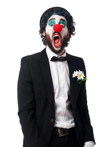 Clown in a party — Stock Photo, Image