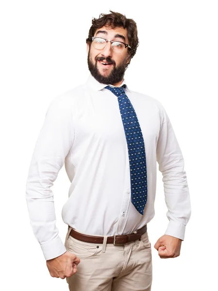 Proud businessman — Stock Photo, Image