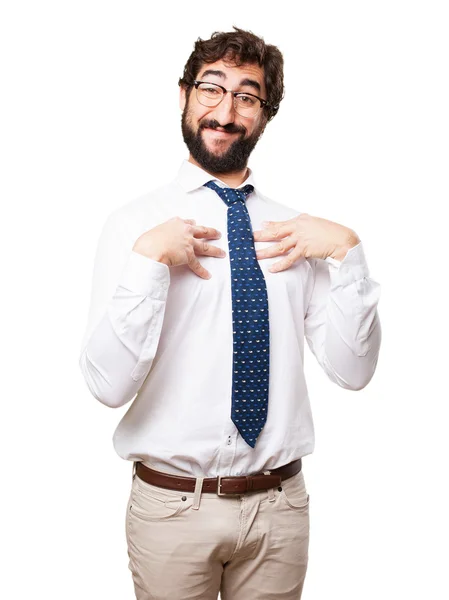 Proud businessman — Stock Photo, Image