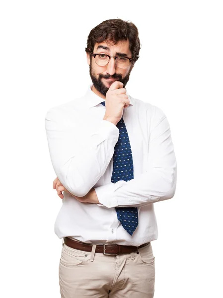 Businessman having an idea — Stock Photo, Image