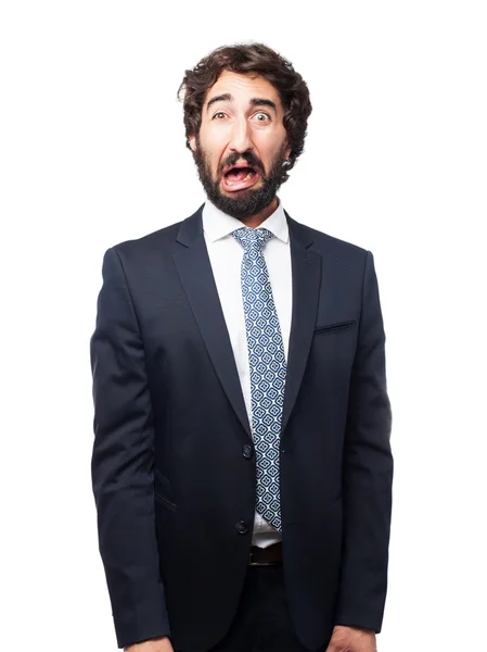 Sad businessman — Stock Photo, Image