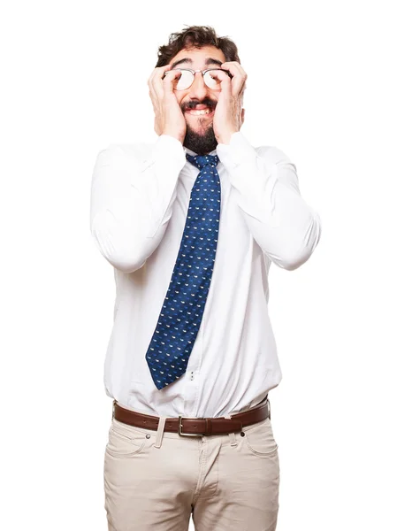 Sstressed affärsman — Stockfoto