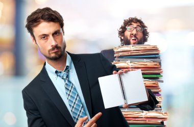 Bir defter ile genç çılgın işadamı