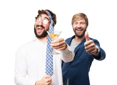 aptal adam bir parti