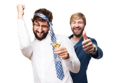 aptal adam bir parti