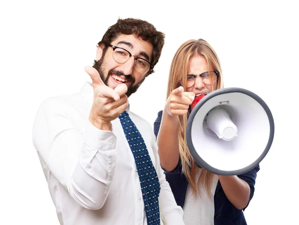 Businessman dancing — Stock Photo, Image