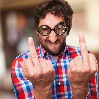 çılgın kızgın adam