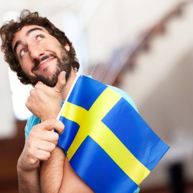 deli adam bayrak ile