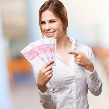 para ile sarışın kadın