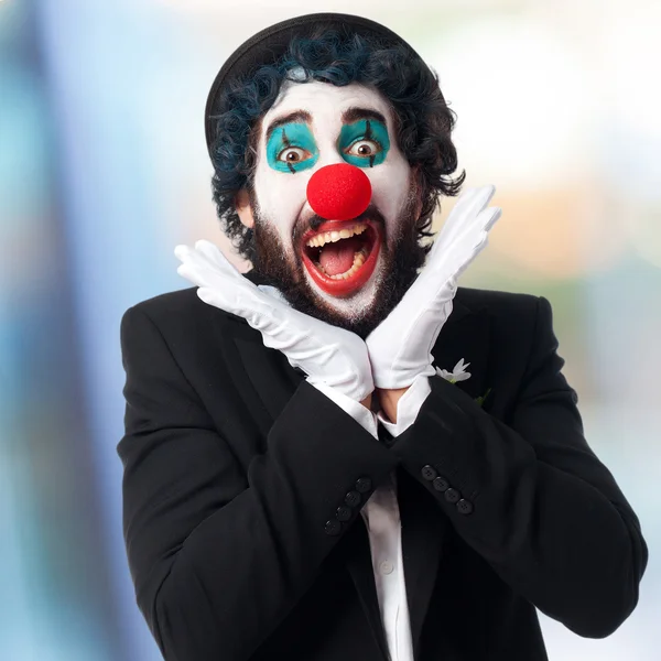 Clown in a party — Stock Photo, Image