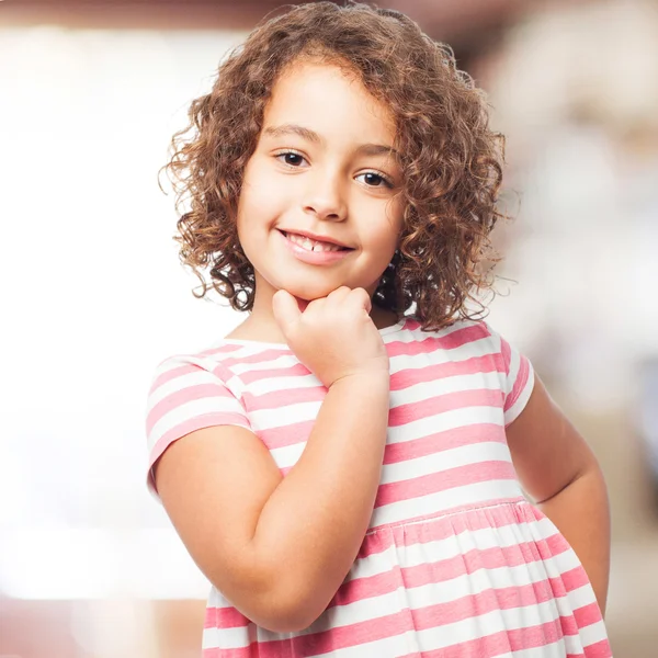 Beauty black girl — Stock Photo, Image