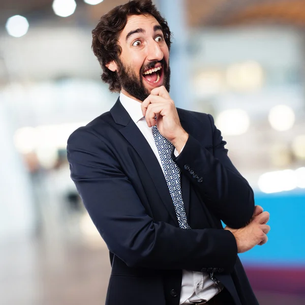 Hombre de negocios sorprendido —  Fotos de Stock