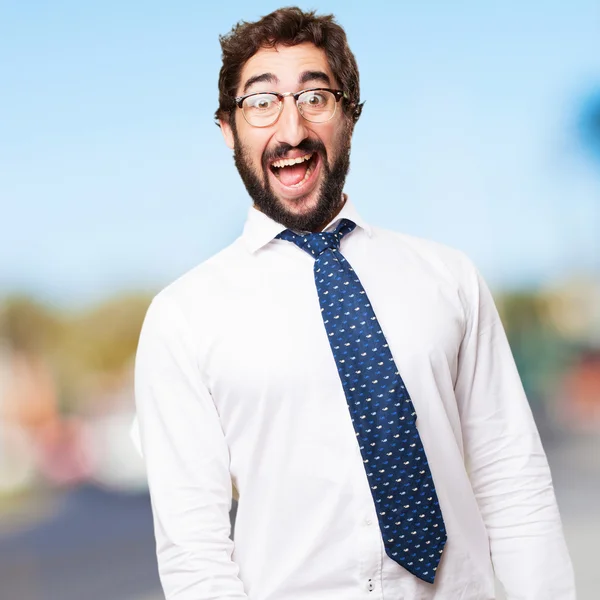 Hombre de negocios sorprendido — Foto de Stock