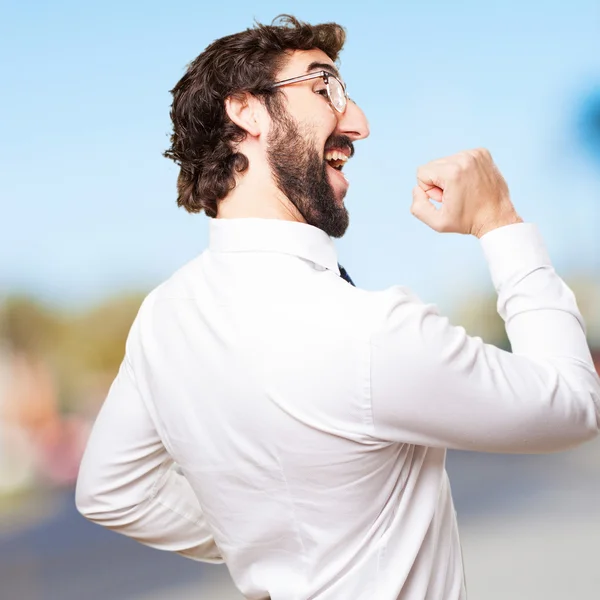 Hombre de negocios bailando —  Fotos de Stock