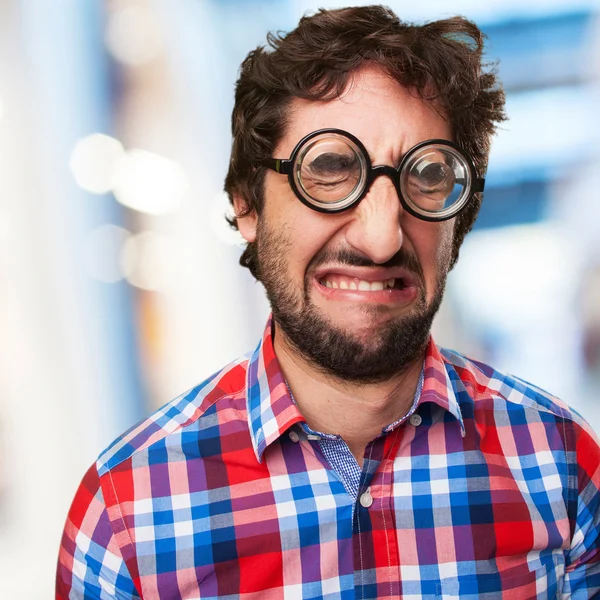 Crazy loser man — Stock Photo, Image