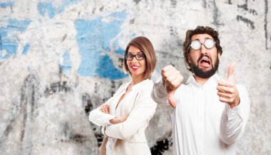 karışık aptal adam