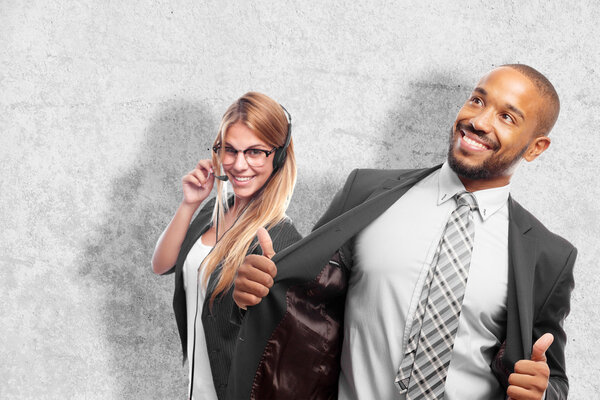 young cool black man proud concept