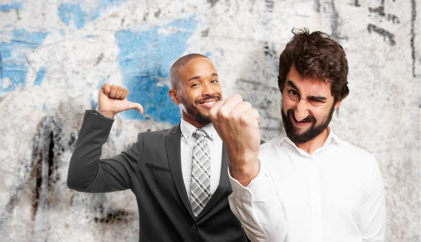 Crazy angry man — Stock Photo, Image