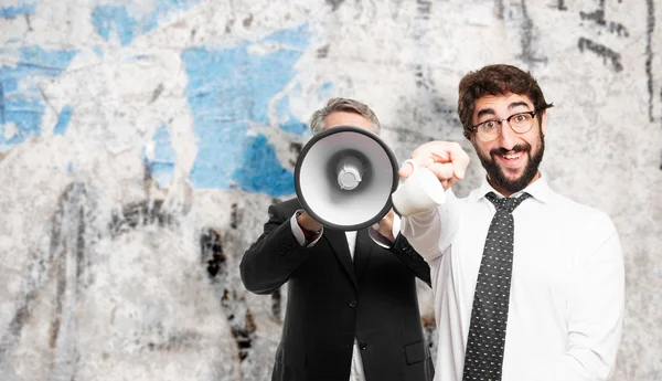 Businessman with coffee cup — Stock Photo, Image