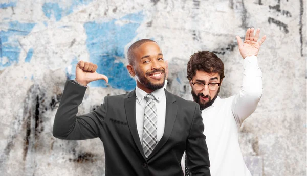 Businessman dancing — Stock Photo, Image