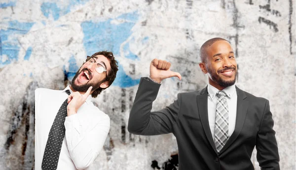 Businessman dancing — Stock Photo, Image