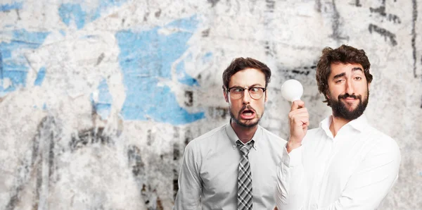 Loco teniendo una idea — Foto de Stock