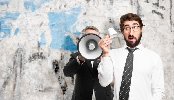 Uomo d'affari con tazza di caffè — Foto Stock