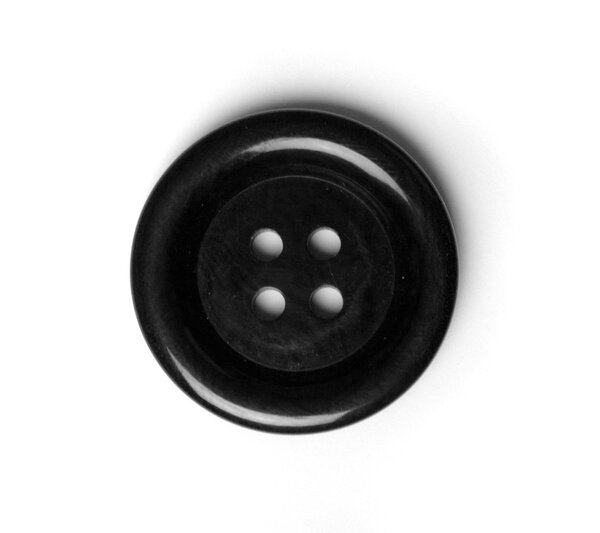 One black button