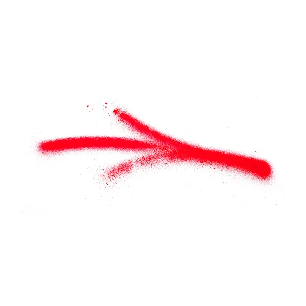 Signo de pintura en aerosol — Foto de Stock