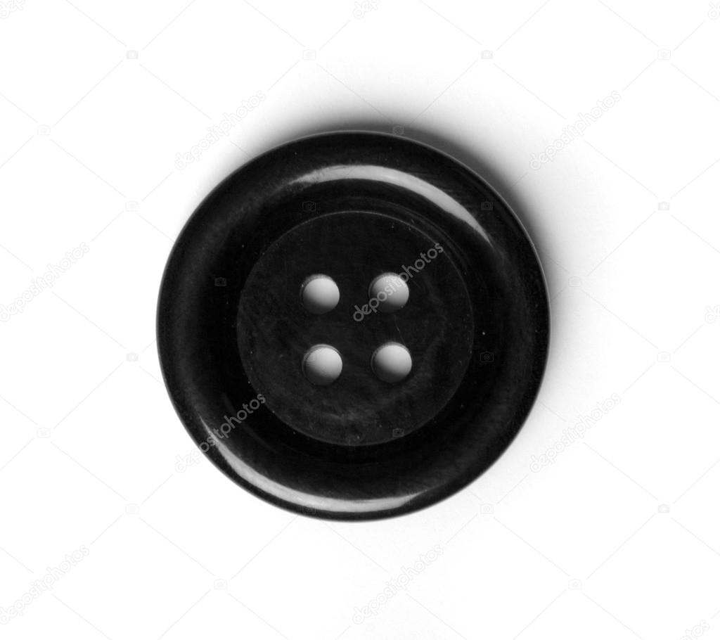 One black button