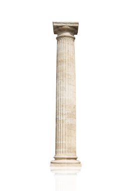 arka plan üzerinde Yunan colmn