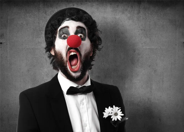 Clown in a party — Stock Photo, Image