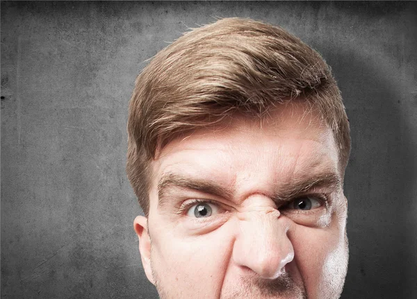 Crazy angry man — Stock Photo, Image