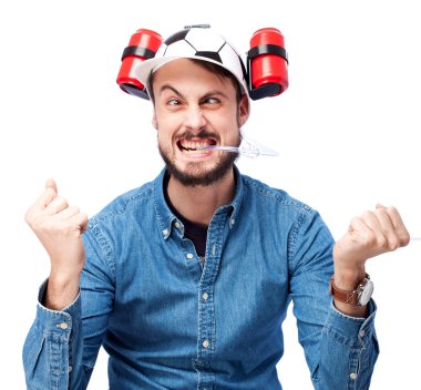 bira ile çılgın genç adam