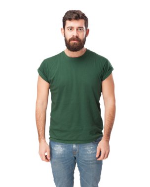 Gülümseyen genç adam