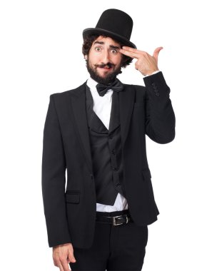 adam suiciding işareti sigara konsantre