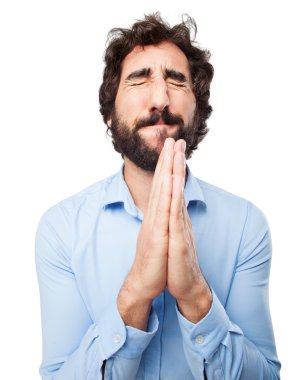 üzgün genç adam için dua