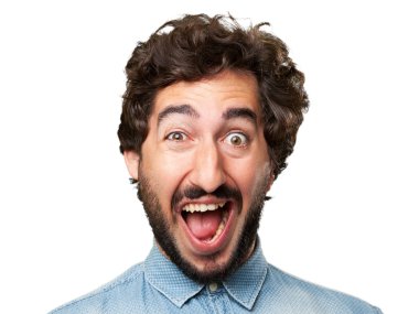 çılgınca mutlu bir adam