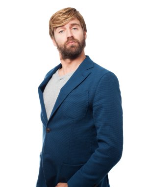 gurur işadamı emin poz