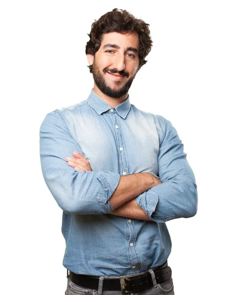 Feliz joven sonriendo —  Fotos de Stock