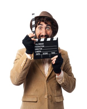 genç adamla mutlu tokmağı