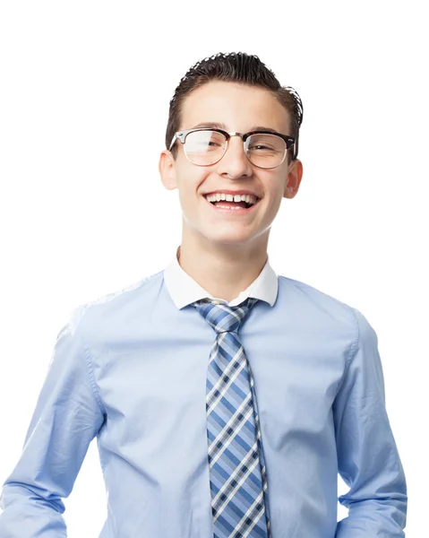 Happy young man smiling — Stock Photo, Image